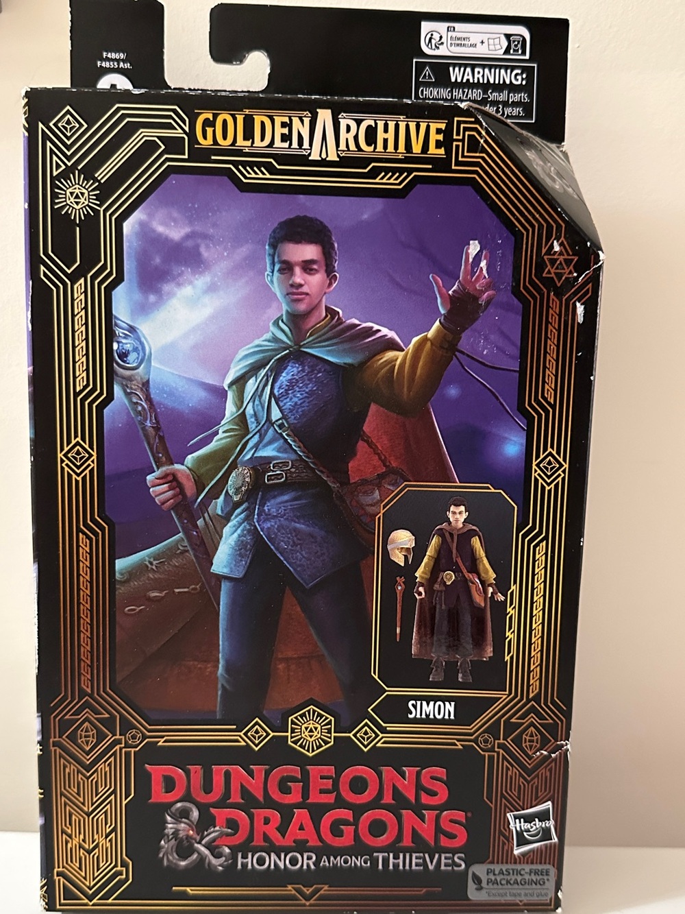 NEW Dungeons & Dragons Honor Among Thieves Golden Archive Simon action figure